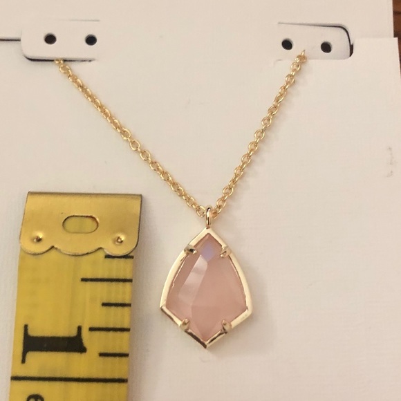 Kendra Scott Rose Quartz Pendant - Picture 6 of 6